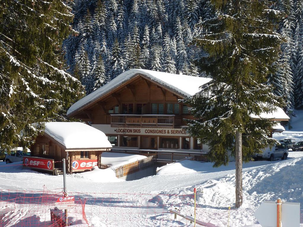 La Perdrix Blanche Hotel Châtel Екстериор снимка